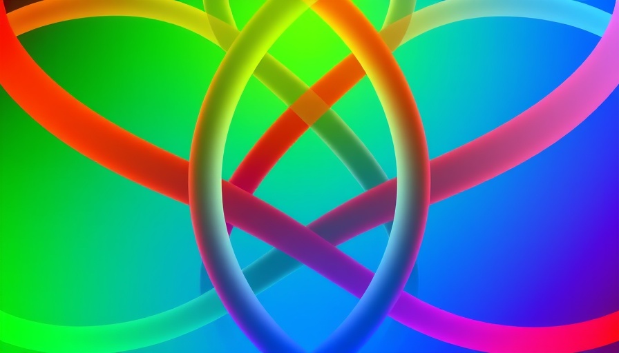 Colorful interwoven pattern representing unity.