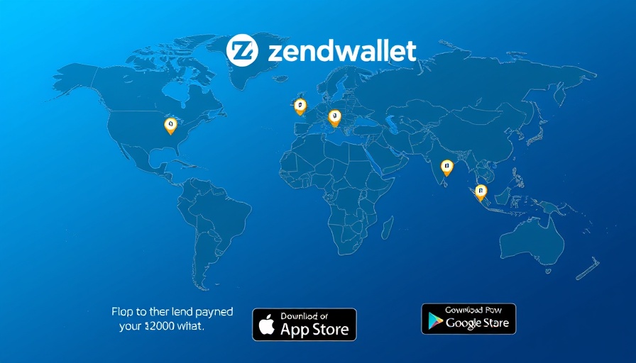 Illustration of zendwallet for cross-border payments in Africa.