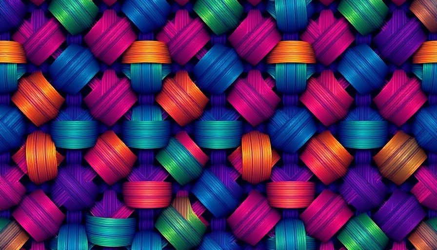 Abstract multicolor pattern representing Lesotho Pension Fund Corruption