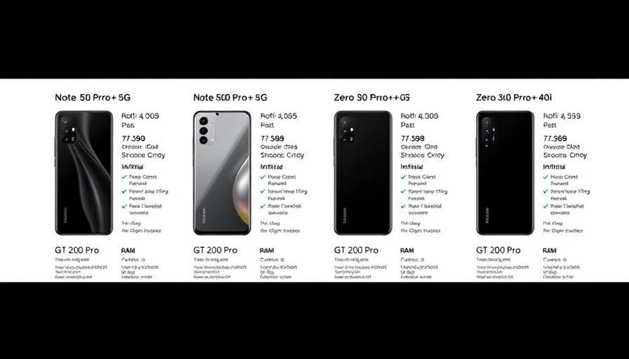 Comparison chart of Infinix phones' performance and prices.