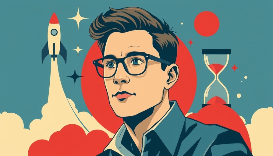 Stylized portrait illustration representing AI in Africa, vibrant and modern design