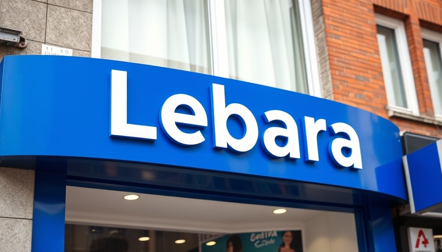 Lebara sign in Nigeria marketplace showcasing voice bundles.
