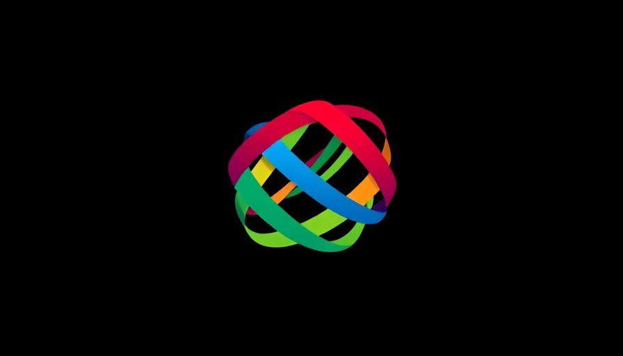 Colorful abstract logo design for climate resilience projects.