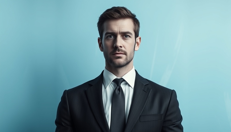 Confident businessman in suit, relevant to cap tables in African startups.
