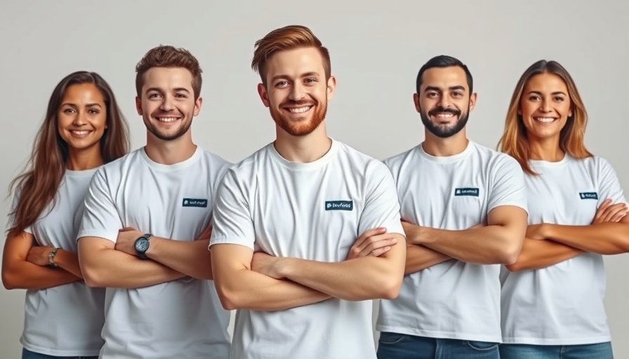 Two individuals in branded T-shirts exuding confidence, Jumia for Digital Products.