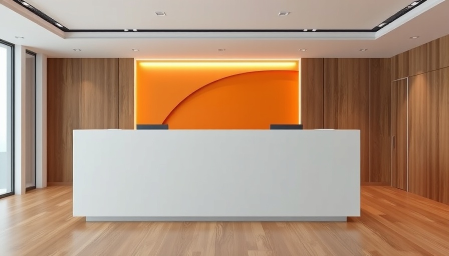 Modern office reception highlighting AI in Africa innovation