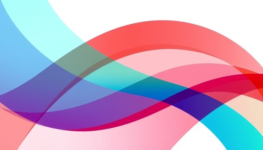 Abstract multicolored arcs for Africa Development Bank President Election