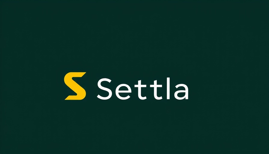 Modern Settla logo with stylized 'S' on dark green background.