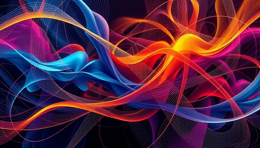 Abstract lines representing Africa waste management initiatives