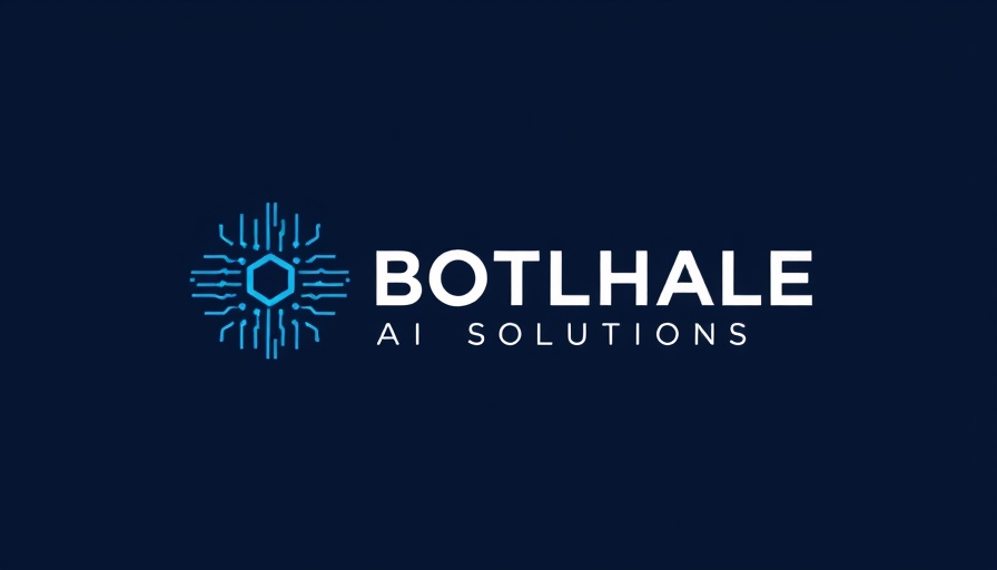 Logo for BOTLHALE AI Solutions with microchip symbol, AI in Africa.