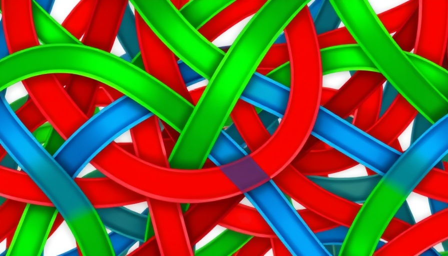 Abstract colorful pattern symbolizing digital rights in Kenya.