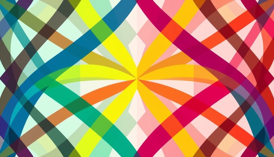 Abstract pattern representing elderly care in Ghana