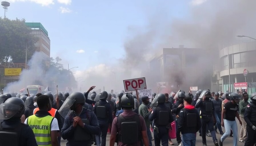 Protesters face goons aiding police scuttle Nairobi demos