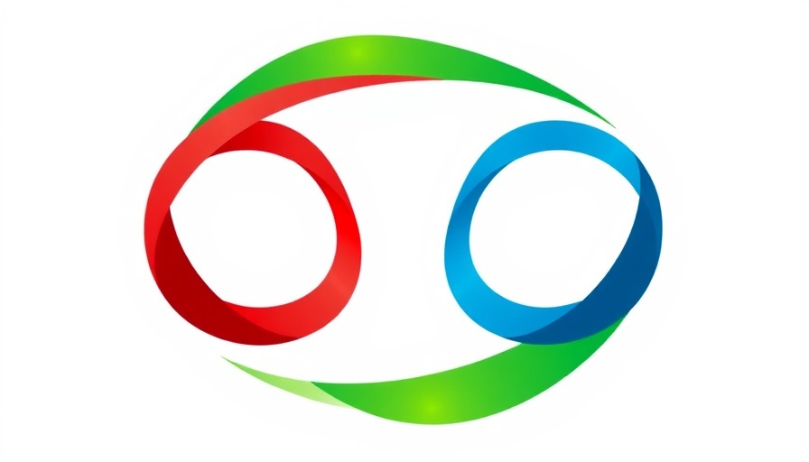 Colorful abstract logo with intersecting arcs for Akinwumi Adesina African Development Bank Tanzania