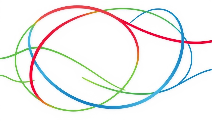 Colorful abstract lines symbolizing West Africa Economic Integration