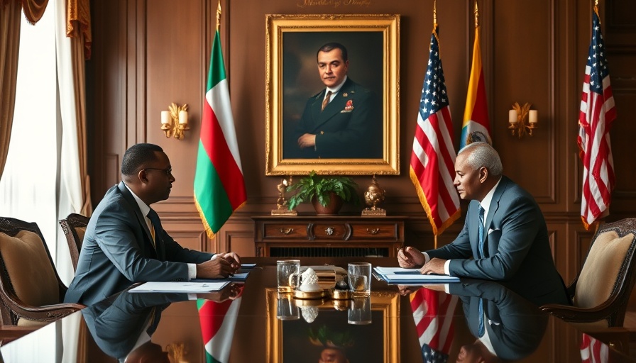Diplomats from Congo, Rwanda, and the US in peace deal talks.