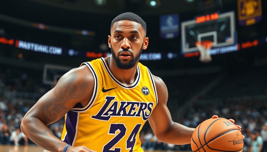 LeBron James in yellow Lakers jersey during 23rd NBA season.