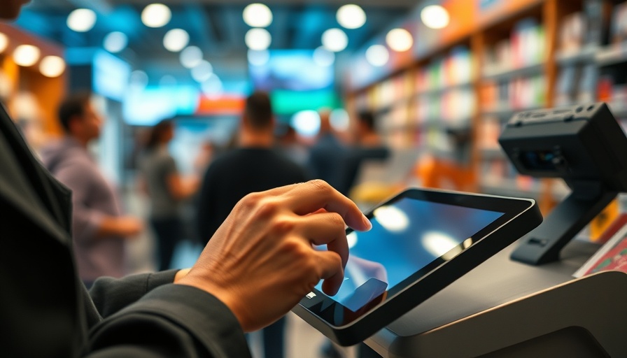 Offline mode for merchants in Nigeria, touchscreen tablet use.