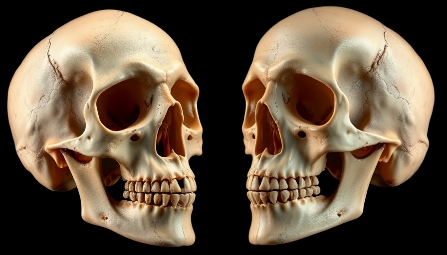 3D analysis of ancient skull linking Egypt and Mesopotamia.
