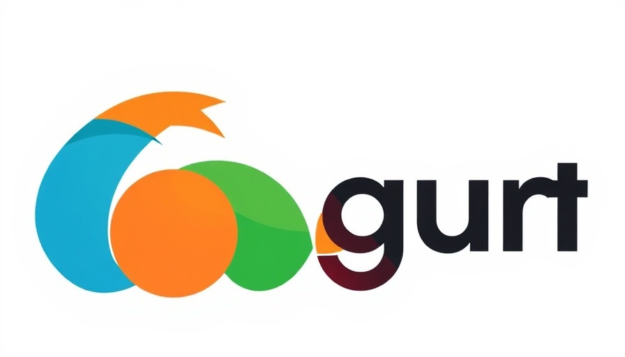 Stylized multicolored arcs in abstract logo design.