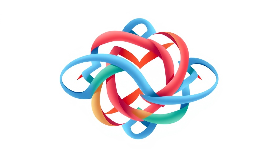 Logo for Africa Women's Africa Cup of Nations 2025, colorful abstract lines