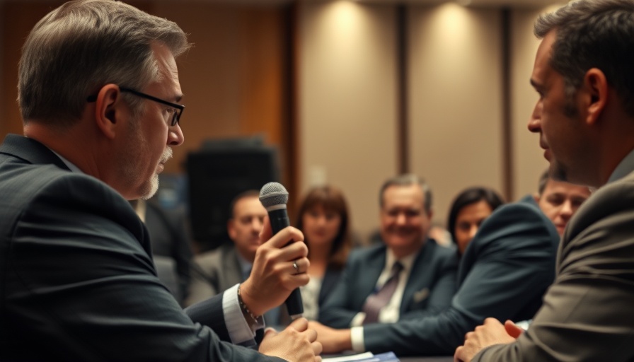 Formal conference discussion highlighting multilateral world international order.