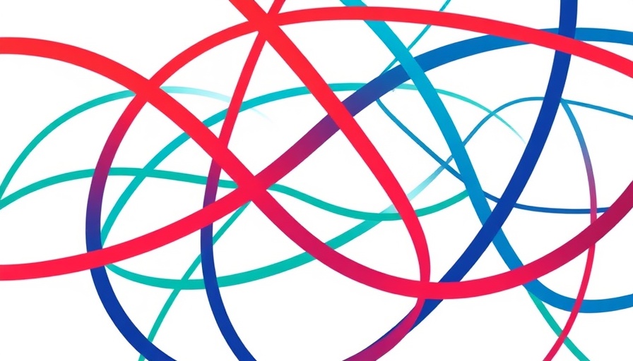 Abstract lines representing digital network, AI-generated misinformation in Kenyan politics.
