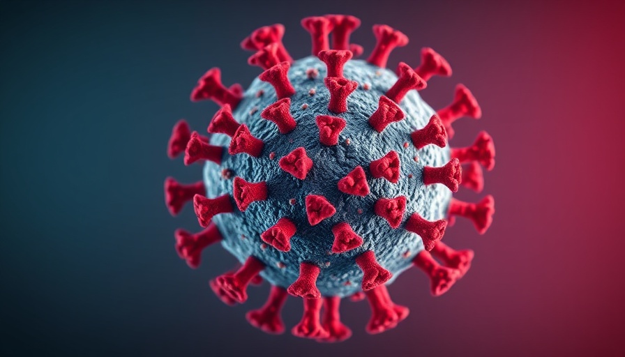 Detailed visualization of measles virus, emphasizing vaccination impact.