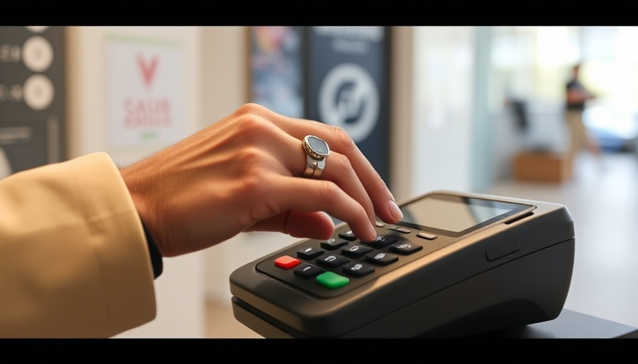Digital payments revolution in Africa through innovative smart ring transaction.