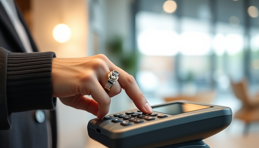 Contactless payment with smart ring illustrating digital payments revolution in Africa.