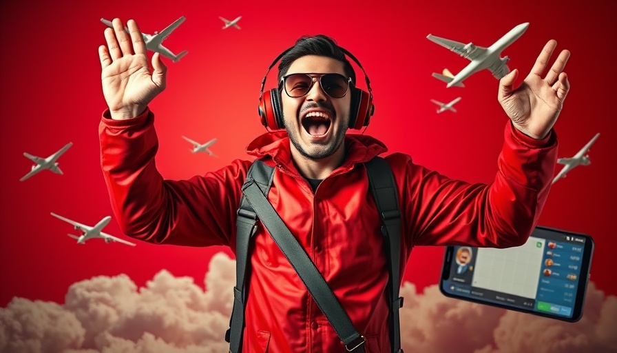 Africa's Biggest Aviator Win celebration with excited man in red.