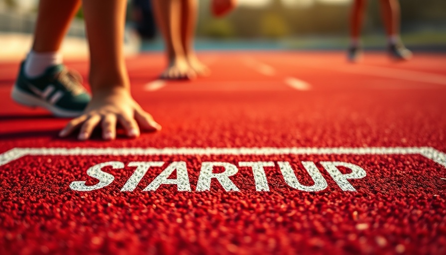 'STARTUP' on track symbolizes failed startups leave us richer journey.