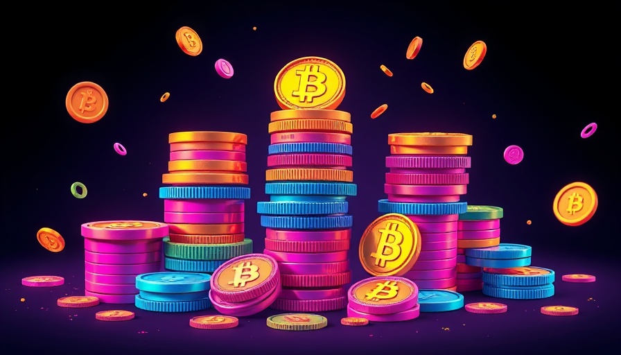 Illustration of vibrant stablecoins symbolizing growth in Africa.