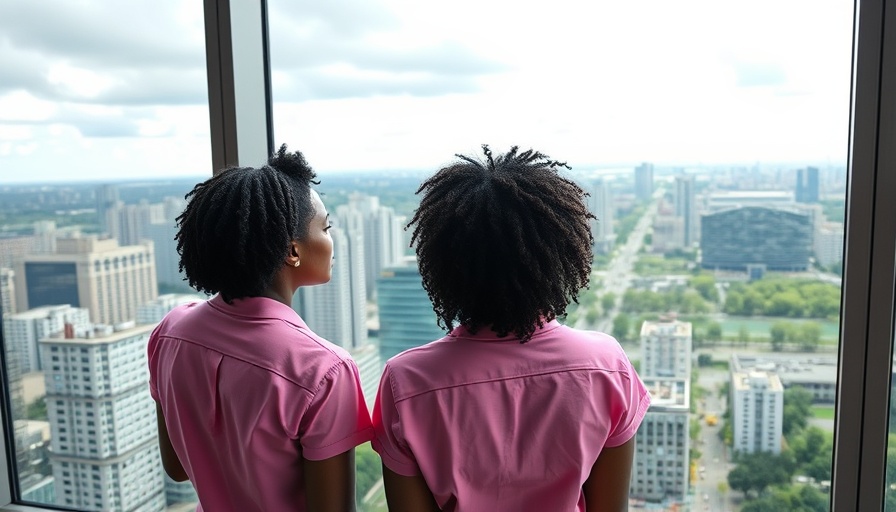 African Americans relocating to Africa, scenic city view.