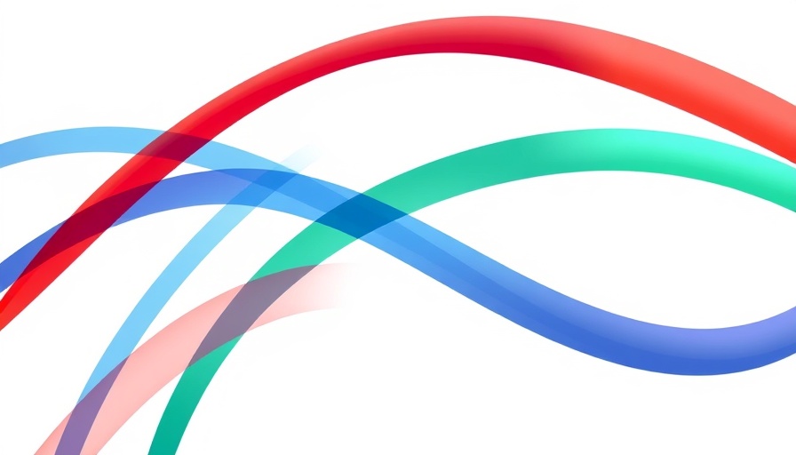 Colorful abstract arcs symbolizing Tunisia 2026 Economic Balance