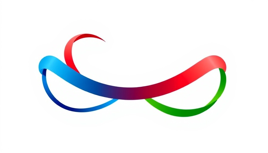 Interwoven ribbon logo symbolizing Africa Climate Summit 2025.