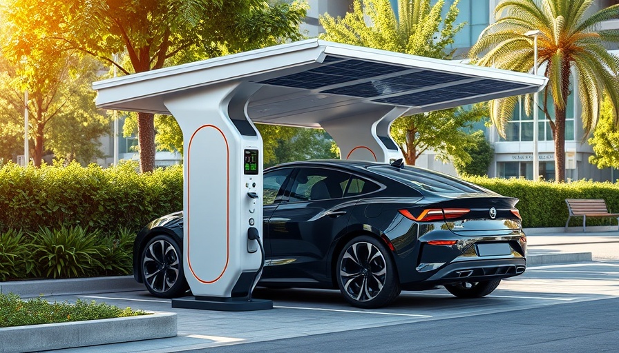 High-performance solar-powered charging station in Nigeria.