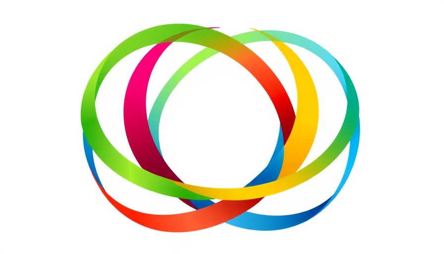 Colorful abstract logo, Africa's Economy Sports Strategy.