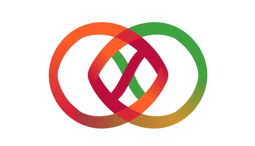 Colorful abstract logo representing Africa breaking news