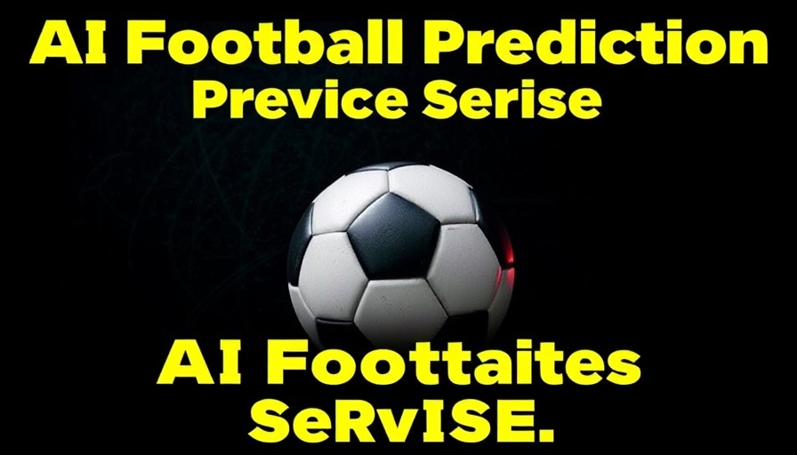 AI in Africa: AI football prediction banner with soccer ball icon.