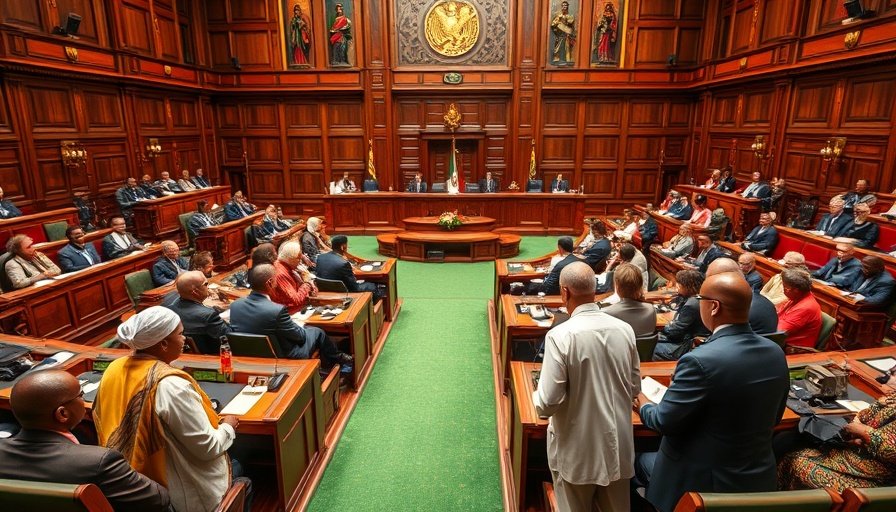 African leaders in session discuss climate action in Africa.