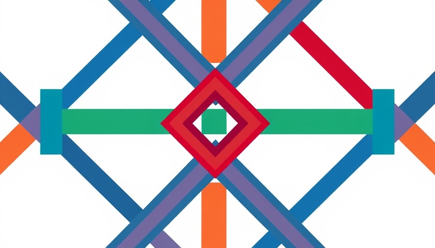 Colorful abstract pattern representing Oyebanji's initiative in Ekiti.