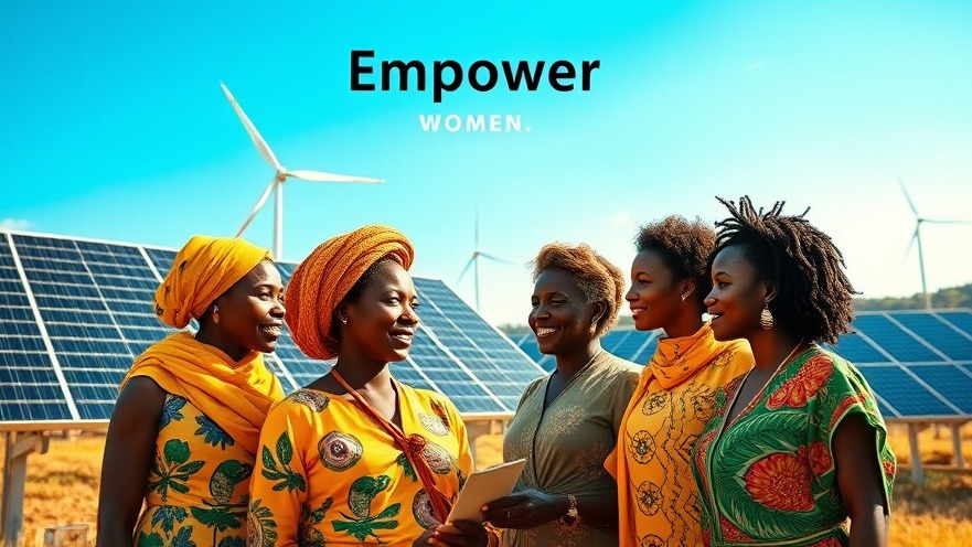 Empower women entrepreneurs in Africa's renewable energy sector with solar and wind projects.
