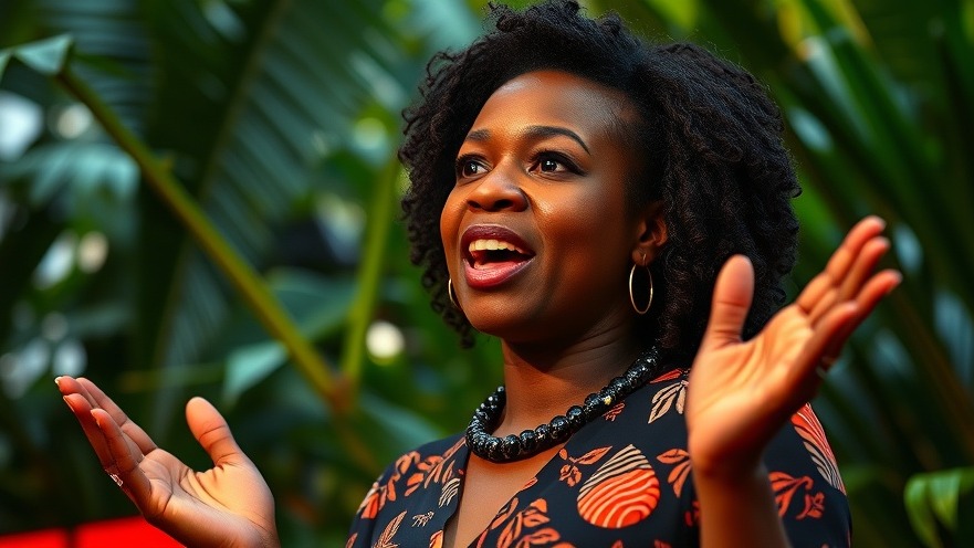 Inspirational African woman TED talk on climate change resilience for smallholder farmers