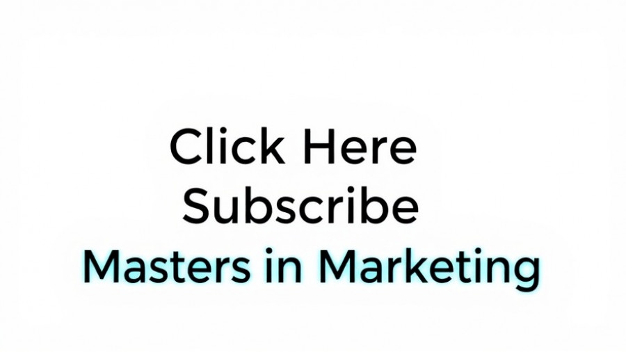 B2B Marketing Foundations subscription button with blue text