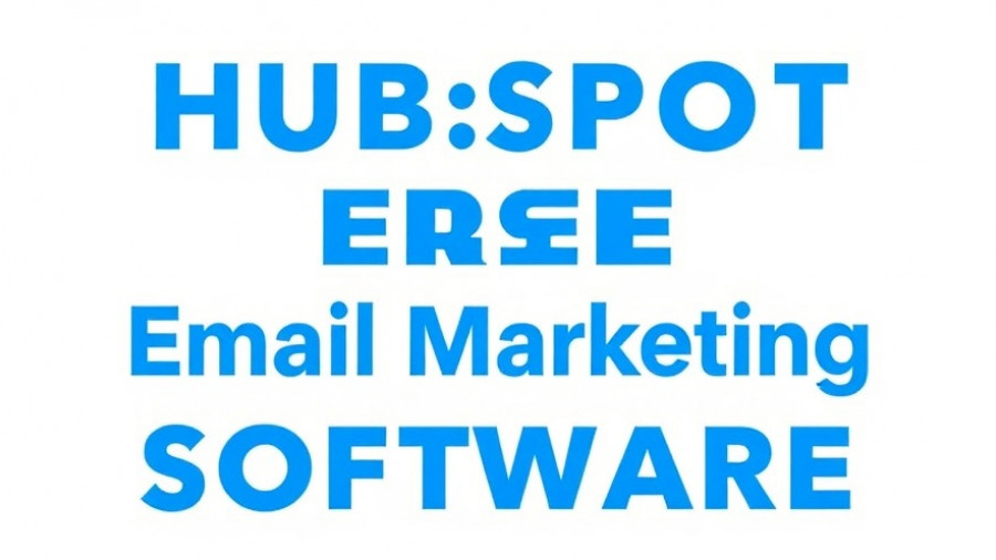 Promotional message about email marketing software