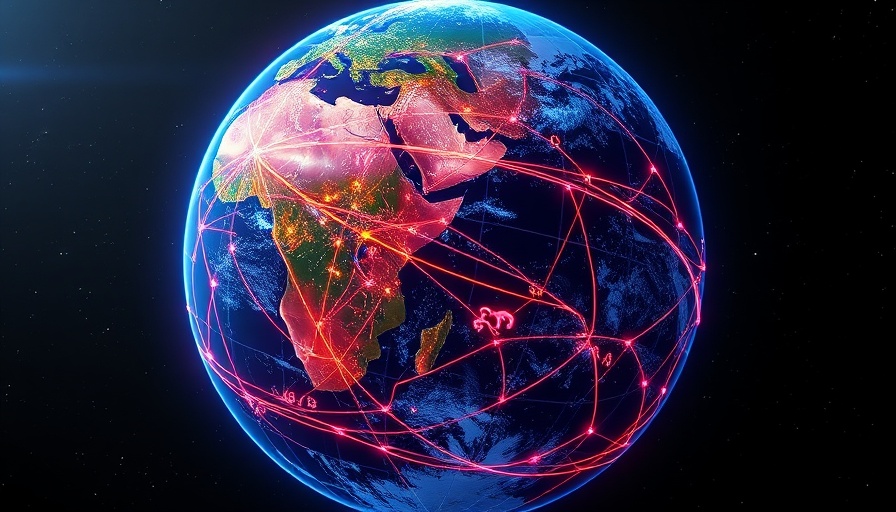 Wildlife tracking data visualization on Earth