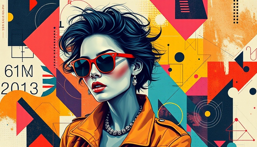 Vibrant digital collage depicting TikTok statistics for marketing in 2025.
