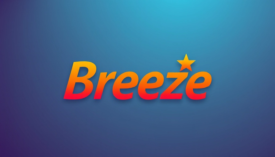 AI for small businesses branding with Breeze logo.
