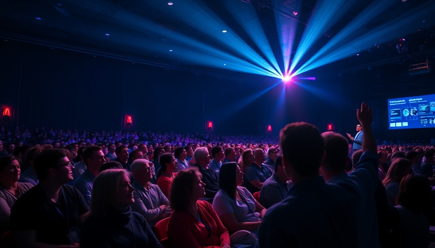 Tech audience at TNW Conference 2025 engaging with speaker.